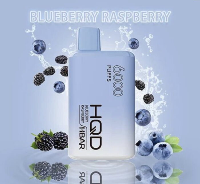 HQD Hbar 6000 - Blueberry Raspberry